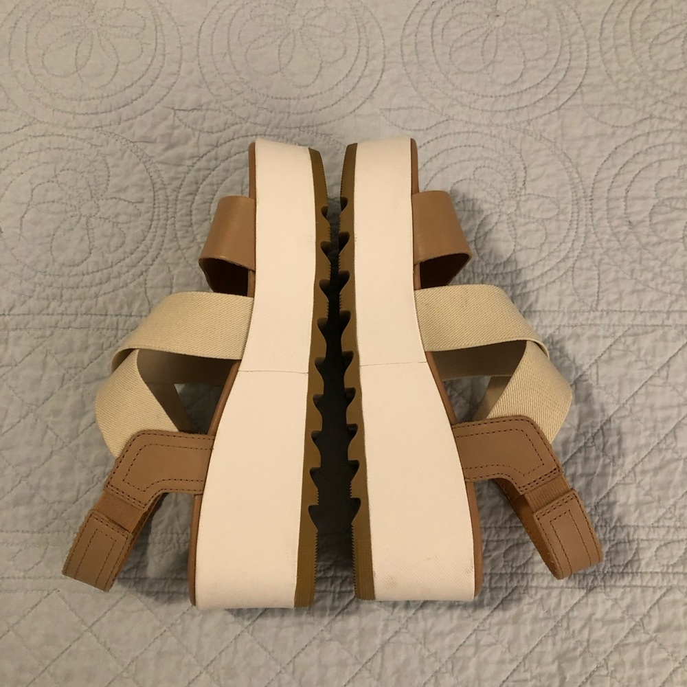 Sorel Cameron Flatform sling back sandal. Size 7. - Picture 5 of 11